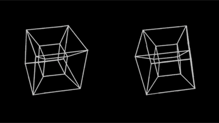 Michael Noll, Hypercube, 1966
